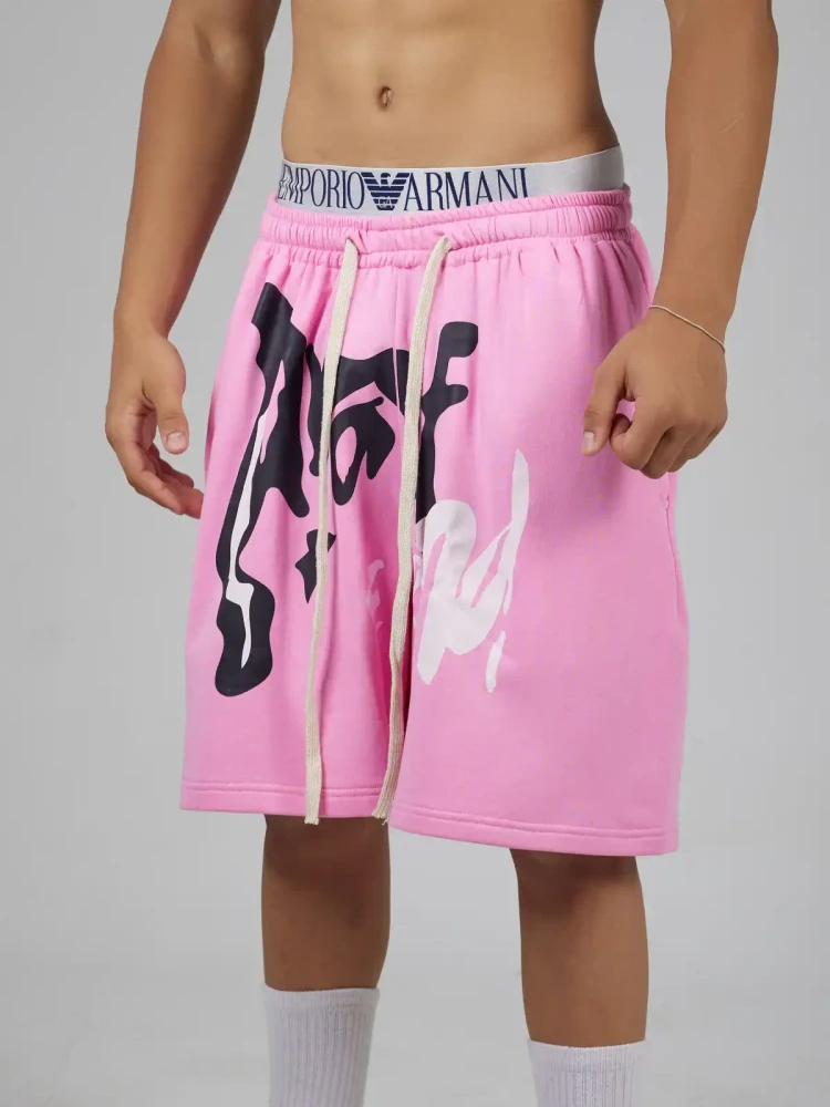 Unisex Ninety’s pink short