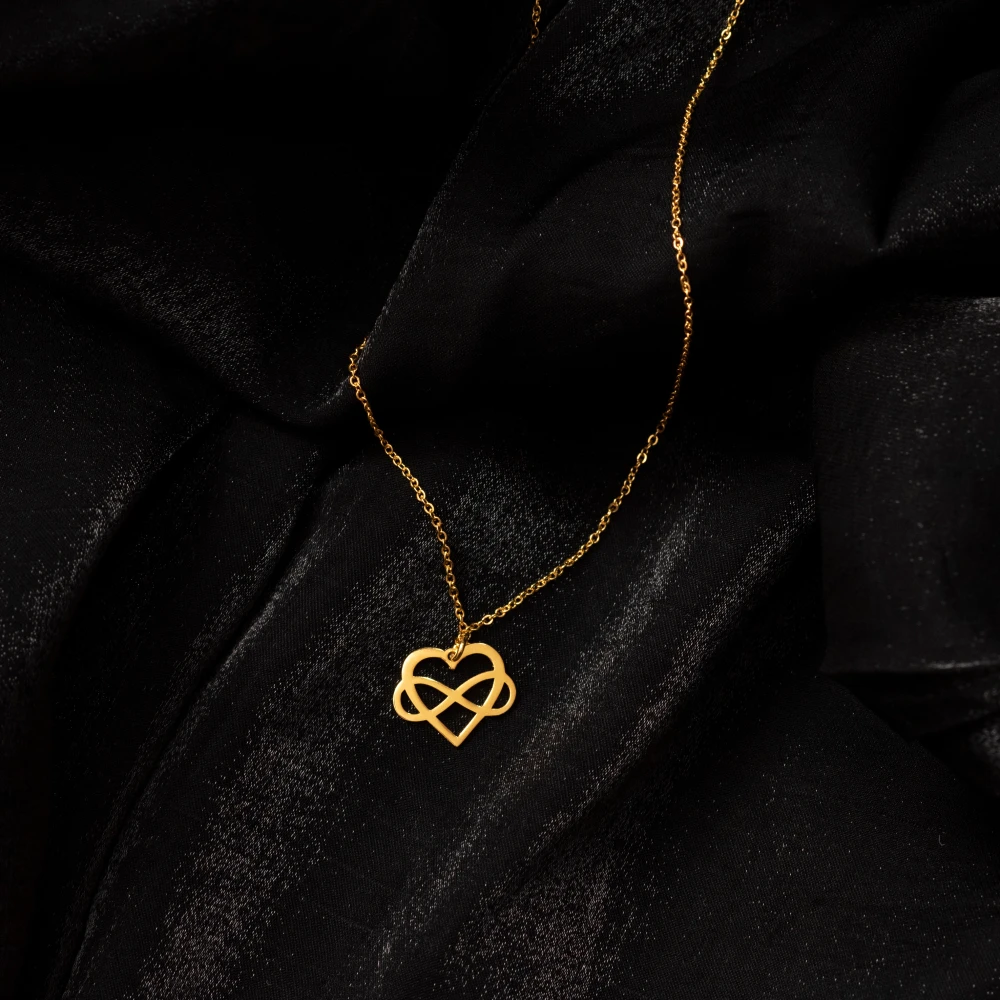 Infinity Heart Necklace