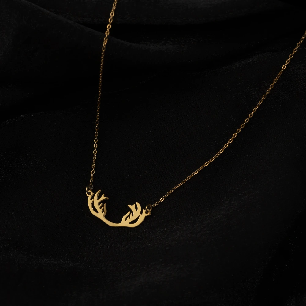 Deer Antler Necklace