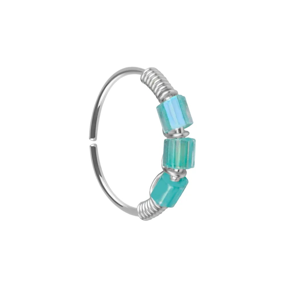 Hoop Ring Silver Sterling Ear Piercing
