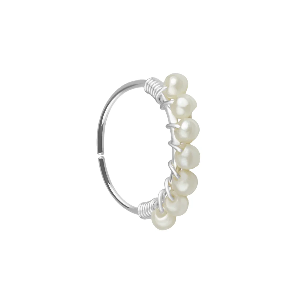 Hoop Ring Silver Sterling Nose Piercing