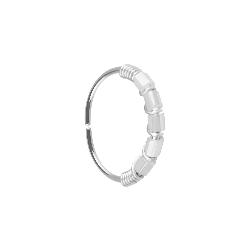 Hoop Ring Silver Sterling Nose Piercing