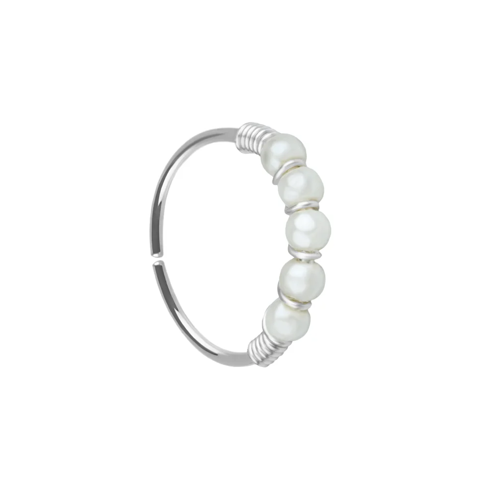 Hoop Ring Silver Sterling Nose Piercing